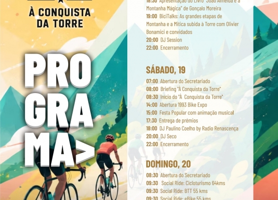 COVILH&Atilde; PREPARA-SE PARA RECEBER 1.993 CICLISTAS NA CONQUISTA DA TORRE